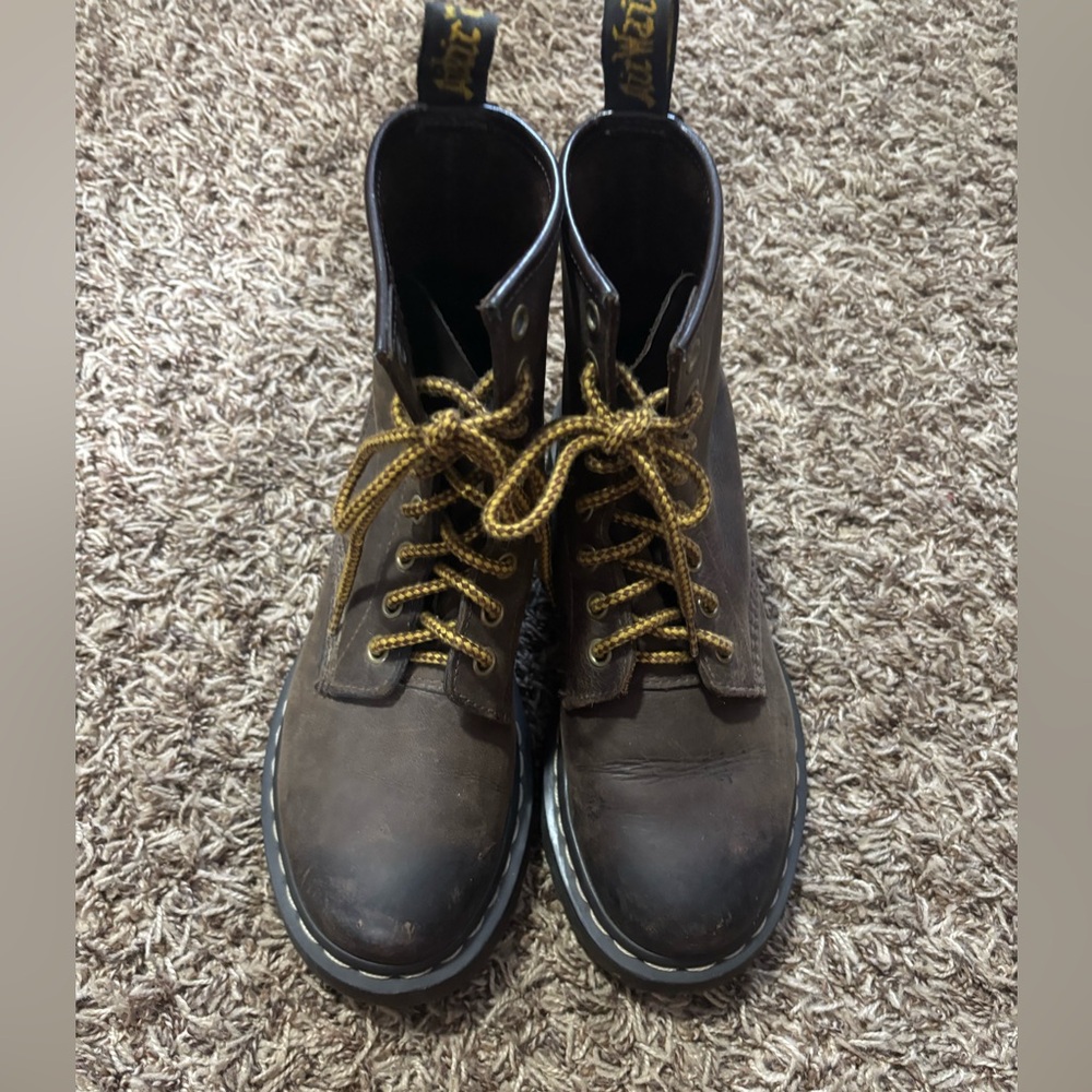 Dr Martens 1460 Crazy Horse Women’s Boots Size 37EU 6 US Brown